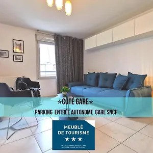Côté Gare - Gare - Centre-ville - Parking - Netflix - Wifi - Disney+ - Terrasse Annecy